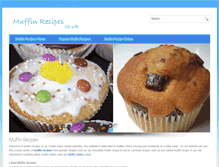 Tablet Screenshot of muffin-recipes.co.uk